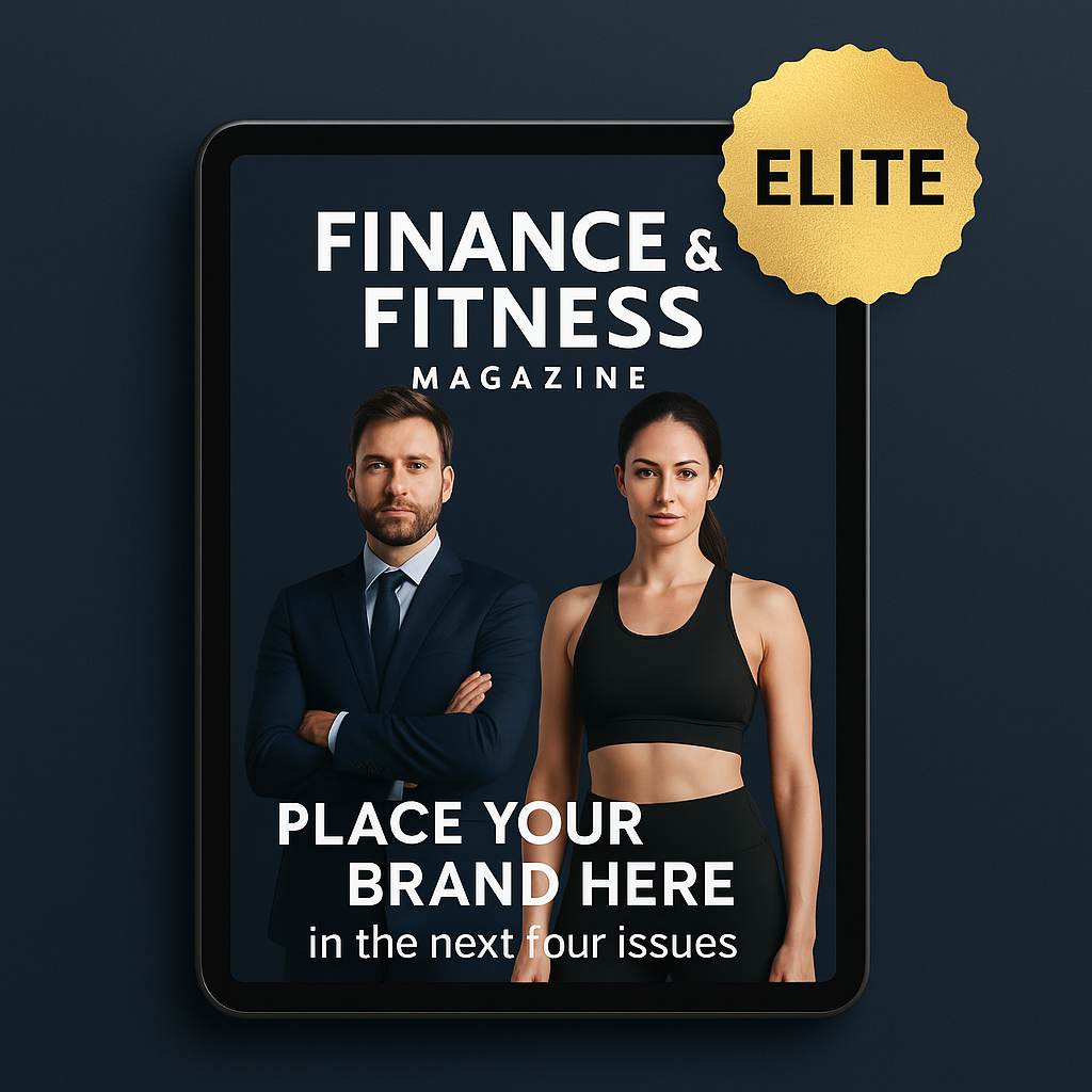 🏆 Plan Elite – Lidera con tu marca en las 4 próximas ediciones de Finance & Fitness Magazine
